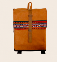 Camel color Medium Atiy bag backpack