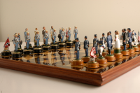 Civil War Chess Set North- South  USA