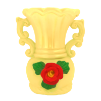 Vase made of extra strong and durable material with beautiful color tones.
