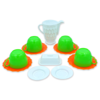  Tea Patty Game includes a pitcher, four cups, six saucers and a butter dish.