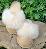 Classic Slippers with Alpaca Border Paqu