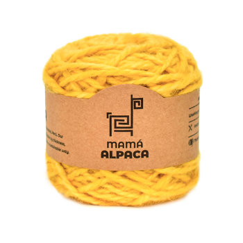 Handmade Baby Alpaca Fiber Yarn. Chunky / Bulky. Pack 300 g. - MAMA ALPACA  S.A.C.