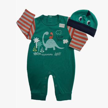 Dinosaur Applique Ruffle Pants Set – Smock Candy